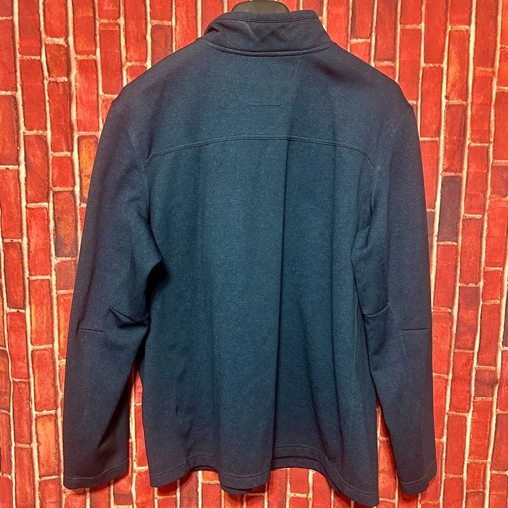 The North Face 1/2 Zip Pullover Sweater Sweatshirt Men's XXL Navy Blue‎ Fleece